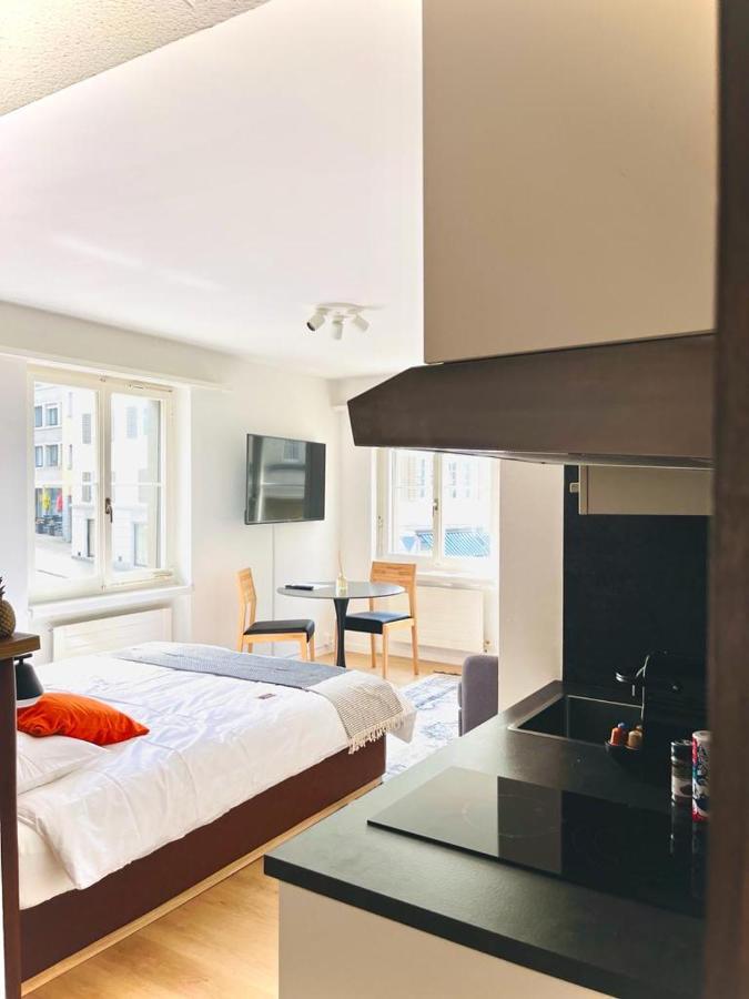 Cozy Studio Apartment Unit 12 In Center Of Zurich Exterior photo